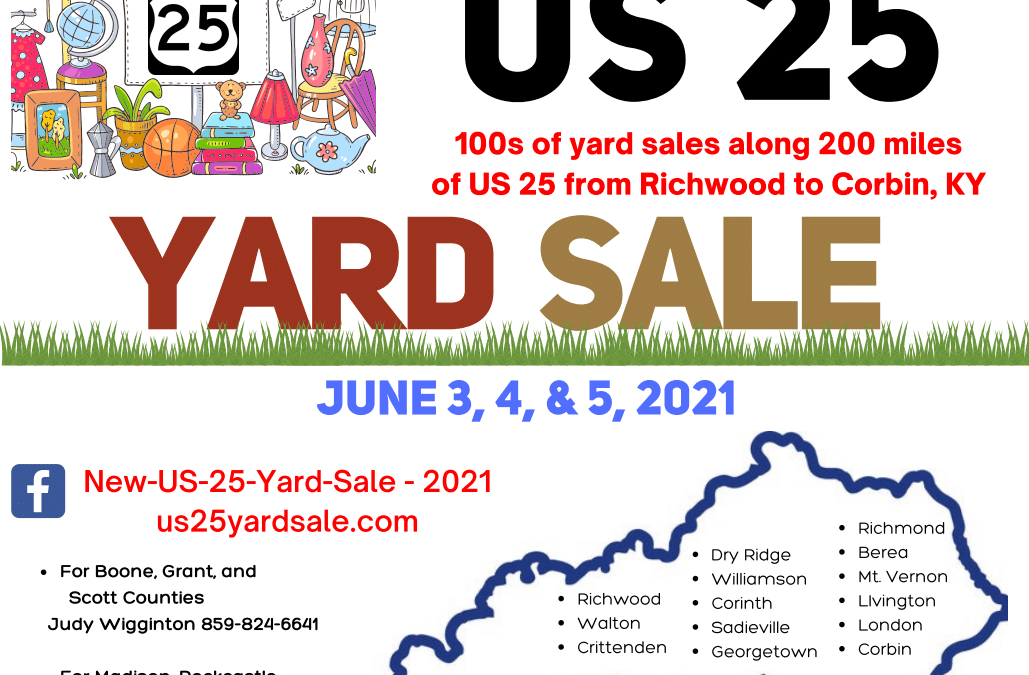 US 25 Yard Sale