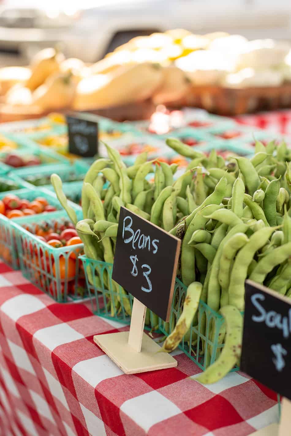 farmers market at pavilion