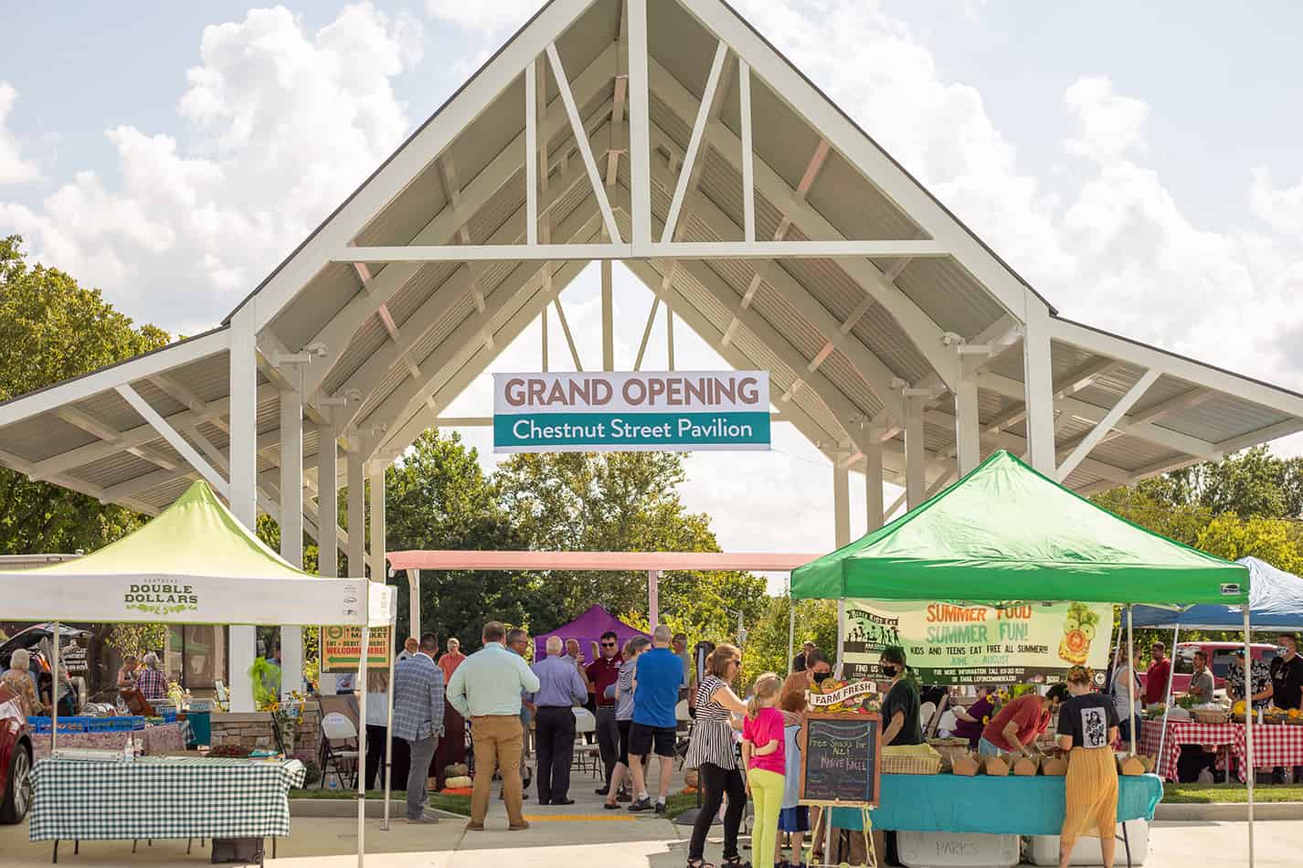 Pavilion Grand Opening