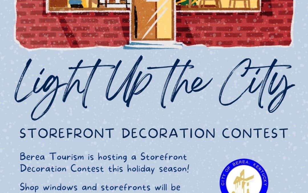 Light Up the City Storefront Decorating Contest
