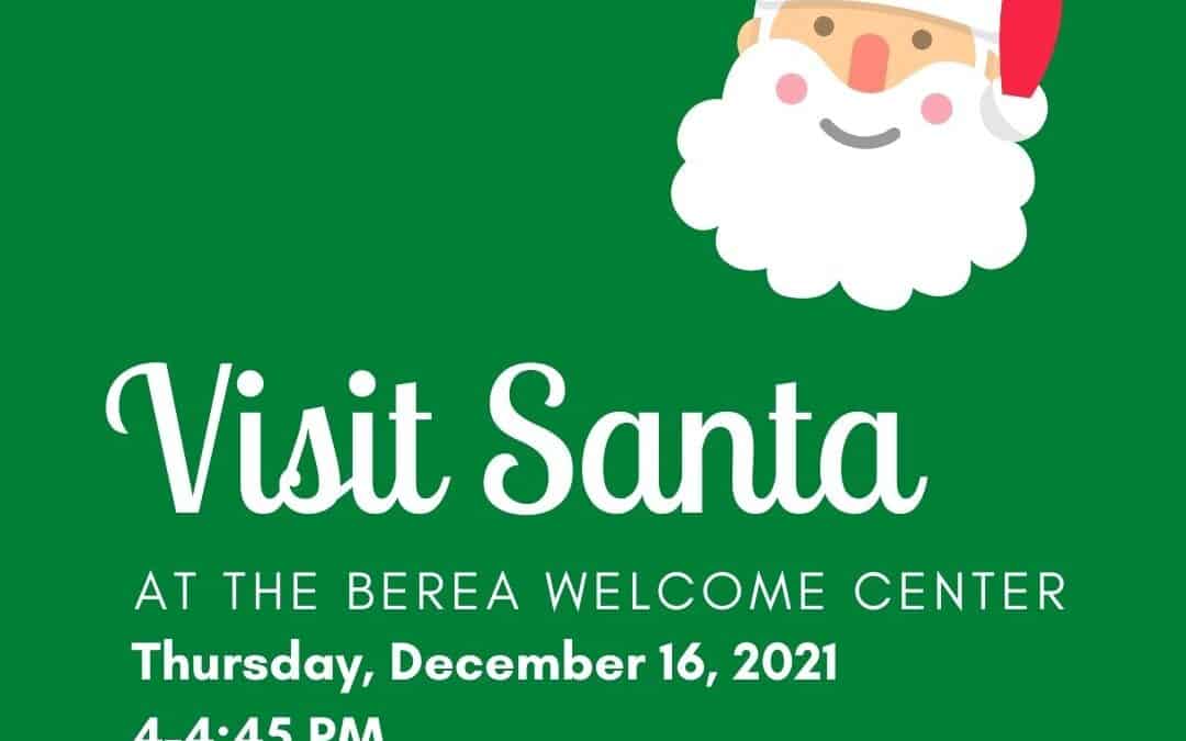 Santa at the Train Depot