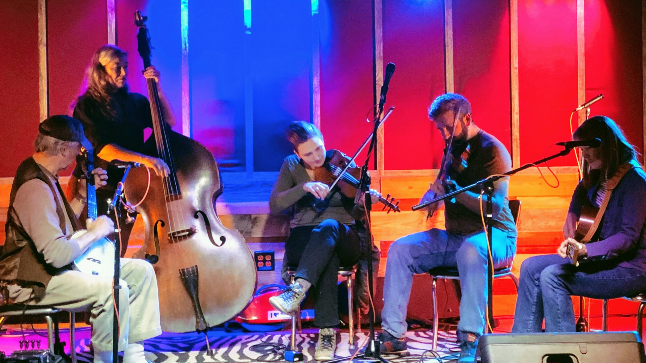 Group playing instruments