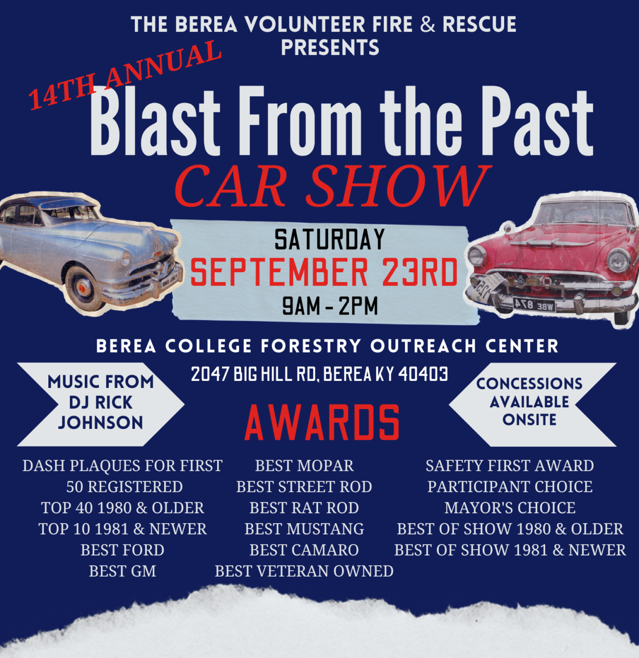 Blast from the Past Car Show Berea Tourism